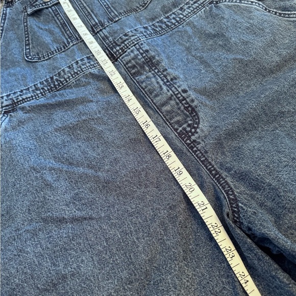 Tinseltown Blue Denim Overall shorts Size XL NWT - Picture 14 of 15